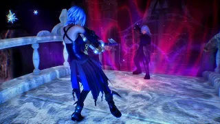 KH3 MODS: Anti Aqua vs Dark Riku. (Hollow Bastion Grand Hall Arena) (Critical Mode)