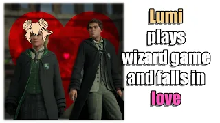 Kaneko Lumi Plays Hogwarts Legacy but it's only her flirting with Sebastian