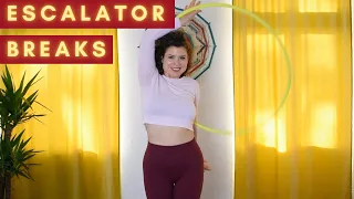 Intermediate Hula Hoop Tricks: Escalator Break Combo