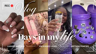 Vlog| Remedy by Ari HONEST Review, Luxury Nail Bar, Family birthday fun, unboxing Amazon packages