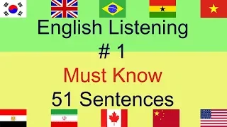 English Listening 01 Must Know 51 Sentences