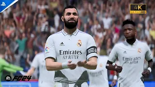 FC 24 - BENZEMA - REAL MEADRID VS BARCELONA | LALIGA LEAGE | 4K UHD (PS5).