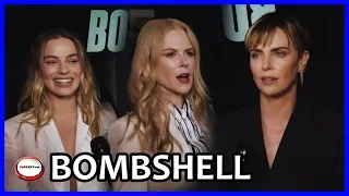 Bombshell Premiere & Interview Charlize Theron, Margot Robbie, Nicole Kidman