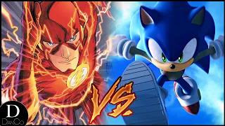 Flash VS Sonic | BATTLE ARENA | DC Comics | Sonic the Hedgehog