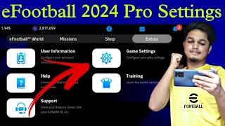 Game Changing Pro Settings in eFootball 2024 | eFootball 2024 Mobile