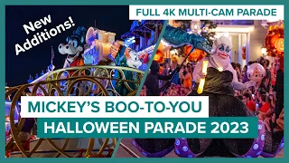 Updated Mickey's Boo-To-You Halloween Parade 2023 | Magic Kingdom