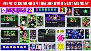 What Is Coming On Tomorrow & Monday In eFootball 2024 Mobile || New Special Campaign & Free Coins