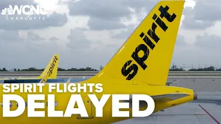 Spirit Airlines issue delays hundreds of flights