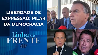 Bolsonaro, João Doria e Magno Malta apoiam Jovem Pan após ação do MPF | LINHA DE FRENTE