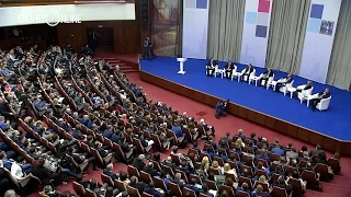 Владимир Путин принял участие в форуме: "Малый бизнес - национальная идея?"