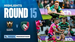 Northampton v Leicester - HIGHLIGHTS | Red Card Turns The Tide! | Gallagher Premiership 2023-24