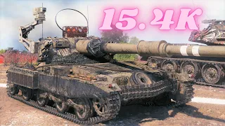 Manticore 15.4K Spot Damage  World of Tanks,WoT Replays tank battle