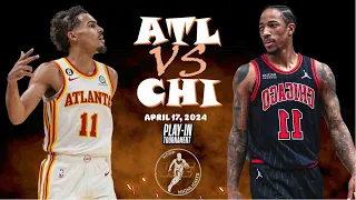 Atlanta Hawks vs Chicago Bulls Full Game Highlights | 2024 NBA Play-In Tournament