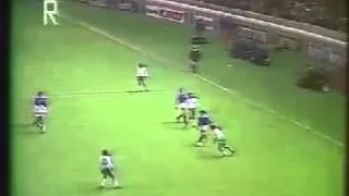 Amazing Goal by Platini | France - Bulgaria 1977