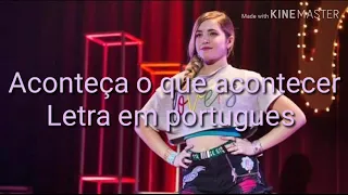 Go! Aconteça o que acontecer -letra música em português (Mia)