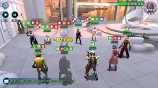 7* Legendary Chewbacca with OG Bounty Hunters - SWGOH