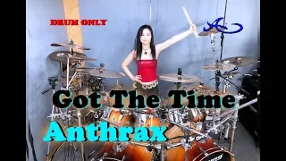 Anthrax - Got the Time drum-only (cover by Ami Kim) (#60-2)