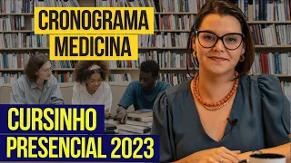 Cronograma MEDICINA – Cursinho presencial 2023