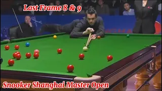 Snooker Shanghai Master Open Ronnie O’Sullivan VS John Higgins ( Last Frame 8 & 9 )