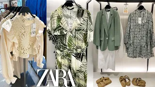 ZARA NEW SUMMER 2023 COLLECTION 💐 SOFT MINT, GREEN & BEIGE