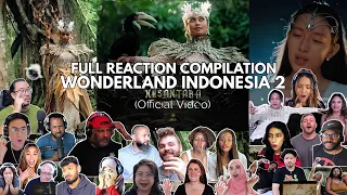 WONDERLAND INDONESIA II REACTION COMPILATION | THE SACRED NUSANTARA #alffyrev #noviabachmid #react