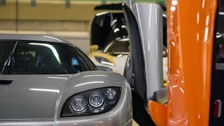 Koenigsegg factory tour (visite de l'usine Koenigsegg)