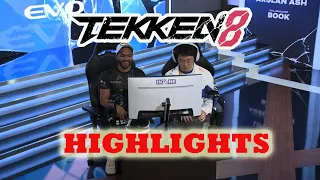 Evo TEKKEN 8 Showcase Highlights (Arslan,Knee,Low High,Nobi..)