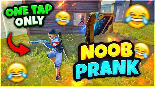 Best Noob Prank with Random Players😂 Shocking Reaction🤯 *must watch* - Garena Free Fire