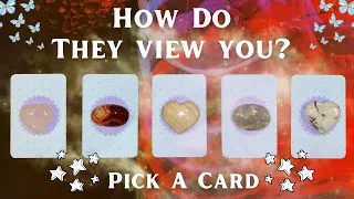 Pick A Card🌸How Does This Person View/Think Of You?🐚Crush, Ex, Love, Friend, Soulmate, Twinflame