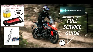 NEW ZONTES ZT 350 T COMPLETE SERVICE GUIDE