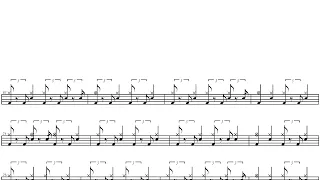 Deep Purple - Strange Kind of Woman | Drum Score, Drum Sheet Music