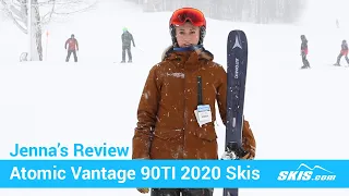 Jenna's Review- Atomic Vantage 90 TI W Skis 2020- Skis.com