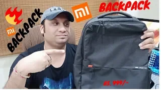 MI Casual 💥Business Tech Backpack Only Rs.999/- Quality Superb WHAT'S IN MY BAG? TECH BACKPACK 🎒🔥