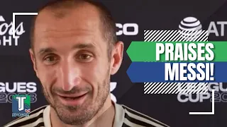 What Giorgio Chiellini SAID about SEEING Lionel Messi in MLS with Inter Miami