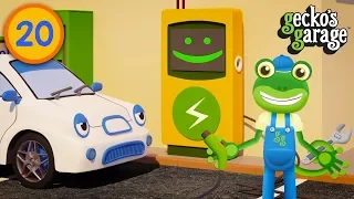 Gecko Fixes Cars at His Repair Garage | Educational Videos For Toddlers | Gecko's Garage