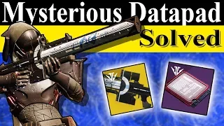 Mysterious Datapad Full Guide, Glyph Puzzle Solved, Obsidian Dreams Emblem