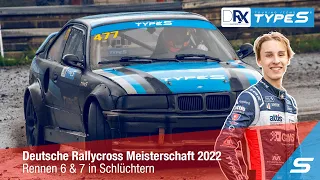 6. & 7. Rennen der Deutschen Rallycross Meisterschaft DRX 2022 | Finn Gehrsitz zu Gast