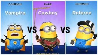 Minion Rush Vampire VS Cowboy VS Referee