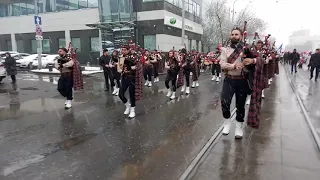 Палестинские скауты на Пасху в Екатеринбурге