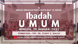 Ibadah Minggu Online GGP Bait 'El Depok | 29 Januari 2023