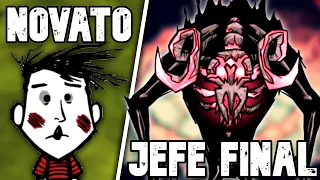 me PASÉ DONT STARVE con el PEOR PERSONAJE del juego 💀