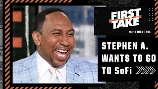 Stephen A. hopes the Chargers win the AFC West over the Chiefs so he can go to SoFi 🙄 | First Take