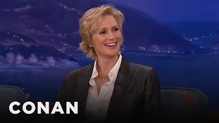 President Obama Recognized Jane Lynch From "The 40-Year-Old Virgin" | CONAN on TBS