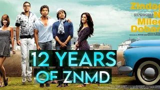 Celebrating 12 years of Zindagi Na Milegi Dobara #znmd #hrithikroshan #katrinakaif #farhanakhtar