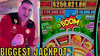 NG's WORLD RECORD JACKPOT On Huff N EVEN More Puff Slot