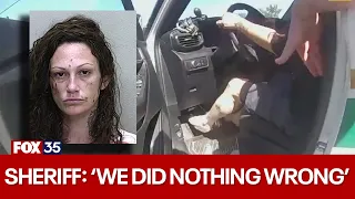 Body cam: Woman steals Florida deputy's patrol car in seconds
