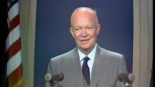 [1958] First Color Television Broadcast [WRC-TV] President Eisenhower Inaugural Address