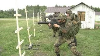 Schießausbildung bei den Feldjägern - Bundeswehr