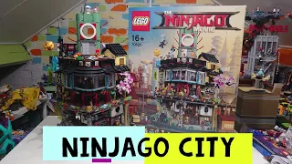 Ninjago City - The Ninjago Movie Lego Set 70620 - So Much Detail - Unboxing Building Comparison