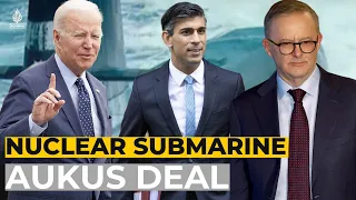 Australia, US and UK unveil AUKUS nuclear submarine plans